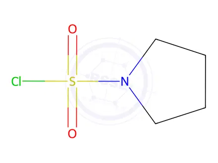 Chemical structure of Pyrrolidine-1-sulfonyl Chloride
