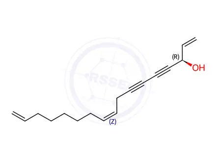 Chemical structure of Dehydrofalcarinol