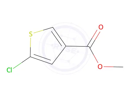 Chemical structure of Methyl 5-chlorothiophene-3-carboxylate