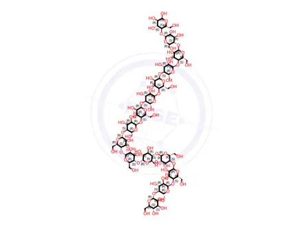 Chemical structure of Maltopentadecaose