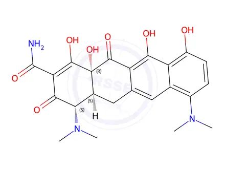 Chemical structure of Minocycline EP Impurity H