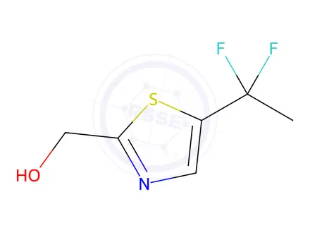 Chemical structure of (5-(1,1-Difluoroethyl)thiazol-2-yl)methanol