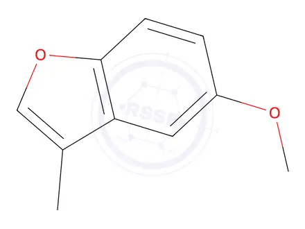 Chemical structure of 5-Methoxy-3-methyl-1-benzofuran