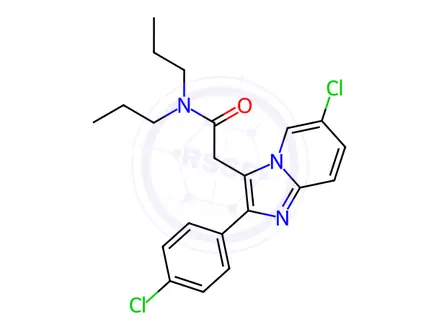 Chemical structure of Alpidem