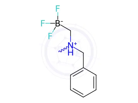 Chemical structure of [Benzyl(methyl)azaniumyl]methyl-trifluoroboranuide