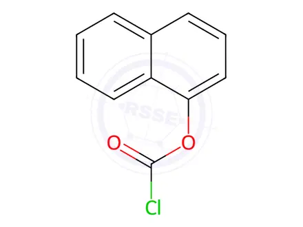 Chemical structure of 1-NAPHTHYL CHLOROFORMATE