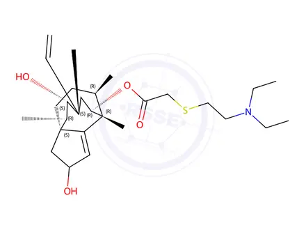 Chemical structure of Tiamulin EP impurity Q