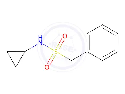 Chemical structure of N-Cyclopropyl-1-phenylmethanesulfonamide