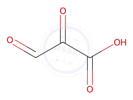 Chemical structure of 2,3-Dioxopropanoic Acid