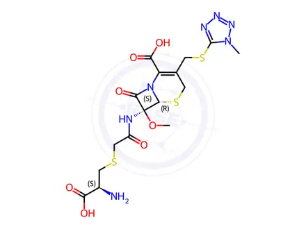 Chemical structure of Cefminox Impurity 33
