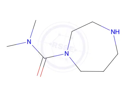 Chemical structure of n,n-Dimethyl-1,4-diazepane-1-carboxamide