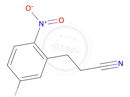 Chemical structure of 3-(5-Chloro-2-nitrophenyl)propanenitrile