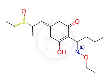 Chemical structure of Sethoxydim Impurity 1
