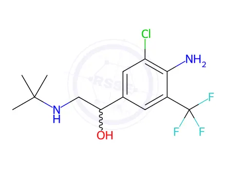 Chemical structure of Mabuterol