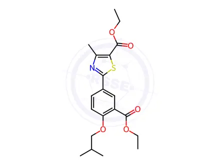 Chemical structure of Febuxostat Impurity 130