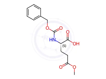 Chemical structure of 5-Methyl N-Carbobenzoxy-L-glutaMate