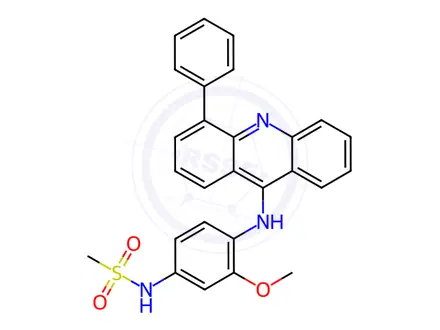 Chemical structure of Amsacrine Hydrochloride Impurity 69