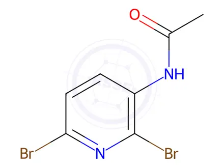 Chemical structure of N-(2,6-Dibromopyridin-3-yl)acetamide