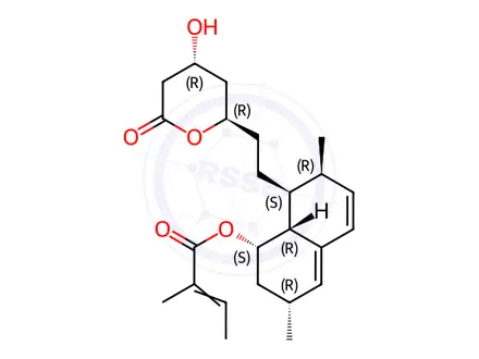 Chemical structure of Lovastatin Impurity 9