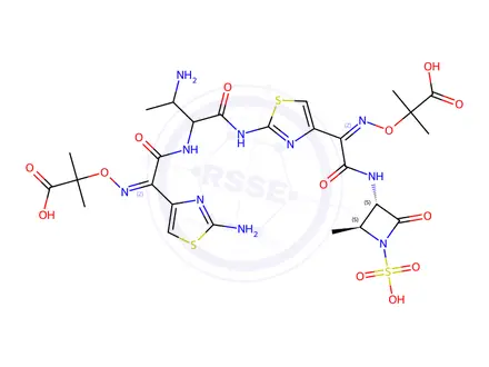 Chemical structure of Aztreonam Impurity 83