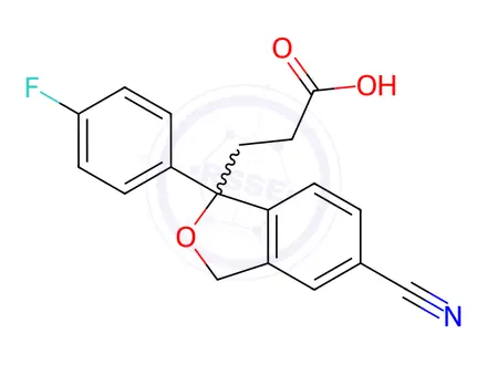 Chemical structure of Escitalopram Impurity 38