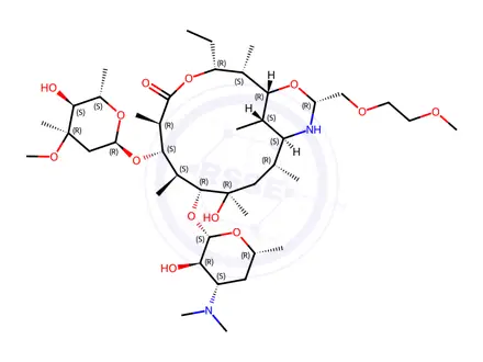 Chemical structure of Dirithromycin EP Impurity C