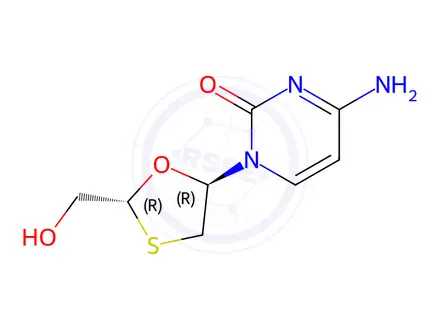 Chemical structure of 4'-Epi Lamivudine