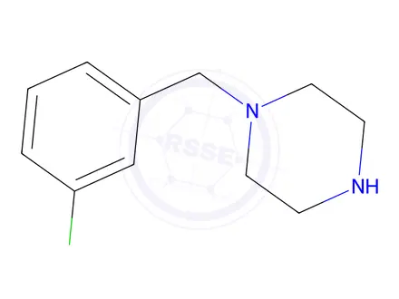 Chemical structure of 1-(3-Chlorobenzyl)piperazine