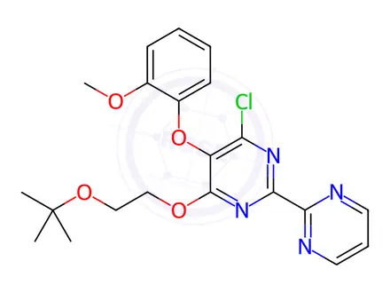 Chemical structure of Bosentan Impurity 36