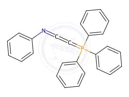 Chemical structure of N-((Triphenylphosphoranylidene)vinylidene)aniline