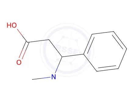 Chemical structure of 3-(Dimethylamino)-3-phenylpropanoic acid