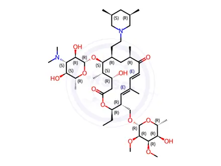 Chemical structure of Tilmicosin