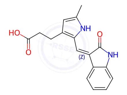 Chemical structure of Semaxanib Impurity 99