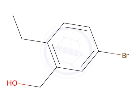 Chemical structure of (5-Bromo-2-ethylphenyl)methanol