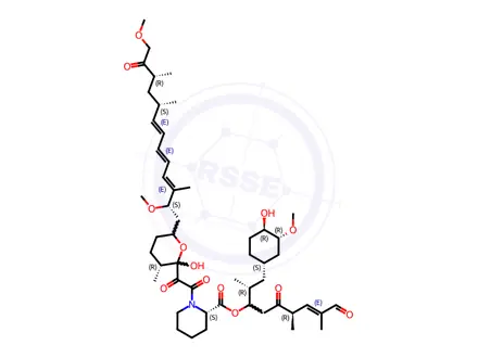 Chemical structure of Everolimus Impurity 520