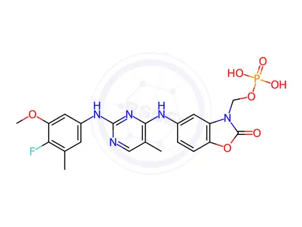 Chemical structure of Fostamatinib Impurity 36