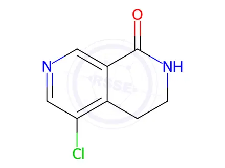 Chemical structure of 5-Chloro-3,4-dihydro-2,7-naphthyridin-1(2H)-one