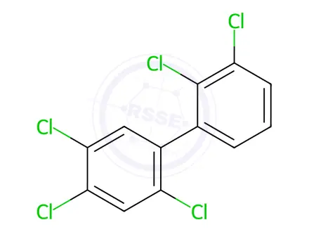 Chemical structure of 2,2',3',4,5-Pentachlorobiphenyl