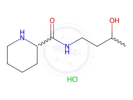 Chemical structure of N-(3-Hydroxybutyl)-2-piperidinecarboxamidehydrochloride