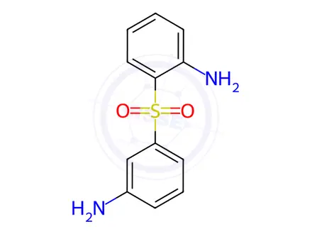 Chemical structure of 2-((3-Aminophenyl)sulfonyl)aniline