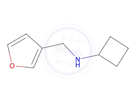 Chemical structure of N-(Furan-3-ylmethyl)cyclobutanamine