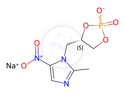 Chemical structure of Ornidazole Impurity 123