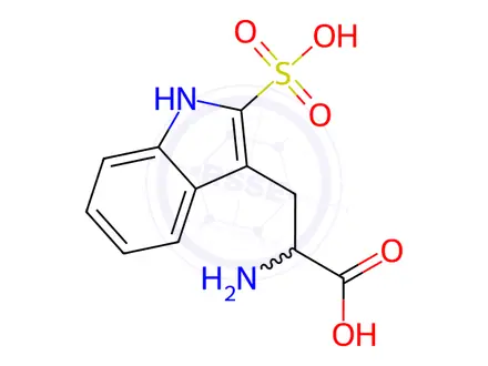 Chemical structure of Tryptophan Impurity 59