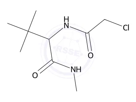 Chemical structure of 2-(2-Chloroacetamido)-N,3,3-trimethylbutanamide