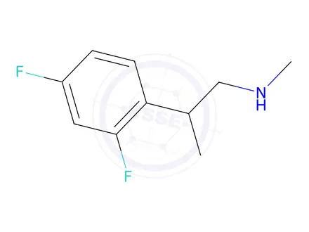 Chemical structure of [2-(2,4-difluorophenyl)propyl](methyl)amine