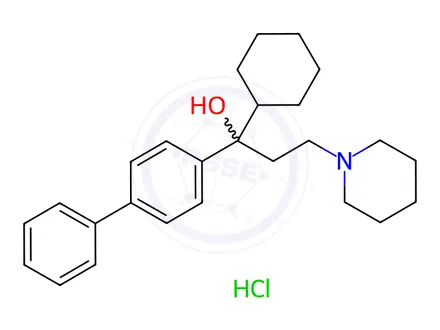 Chemical structure of Benzhexol Impurity 17