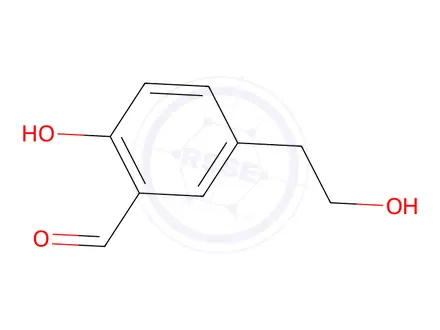 Chemical structure of 2-Hydroxy-5-(2-hydroxyethyl)benzaldehyde