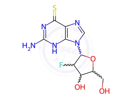 Chemical structure of Ateganosine Impurity 78