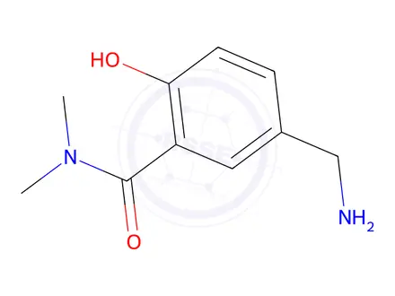 Chemical structure of 5-(Aminomethyl)-2-hydroxy-N,N-dimethylbenzamide