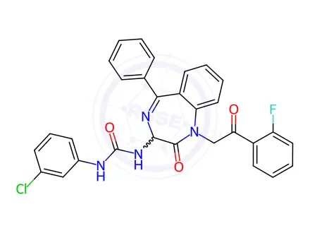 Chemical structure of YM 022 Impurity 94